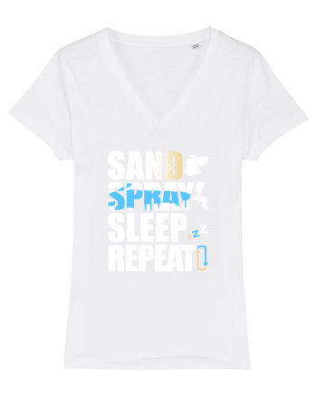 Sand Spray Sleep Repeat White