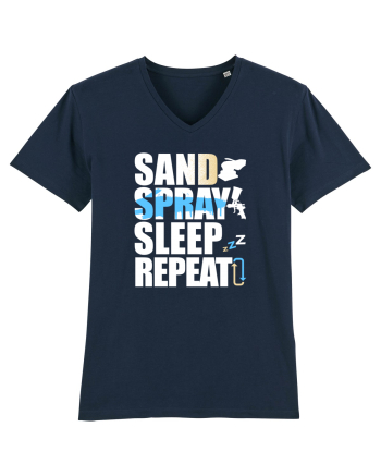 Sand Spray Sleep Repeat French Navy