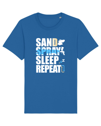 Sand Spray Sleep Repeat Royal Blue