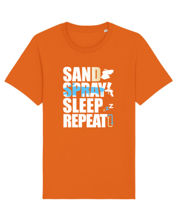 Sand Spray Sleep Repeat Bright Orange