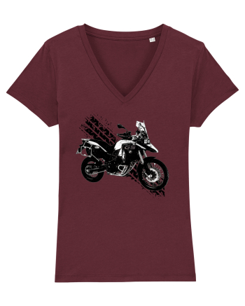 Adventure motorcycles are fun GS Burgundy