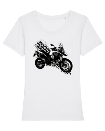 Adventure motorcycles are fun GS White