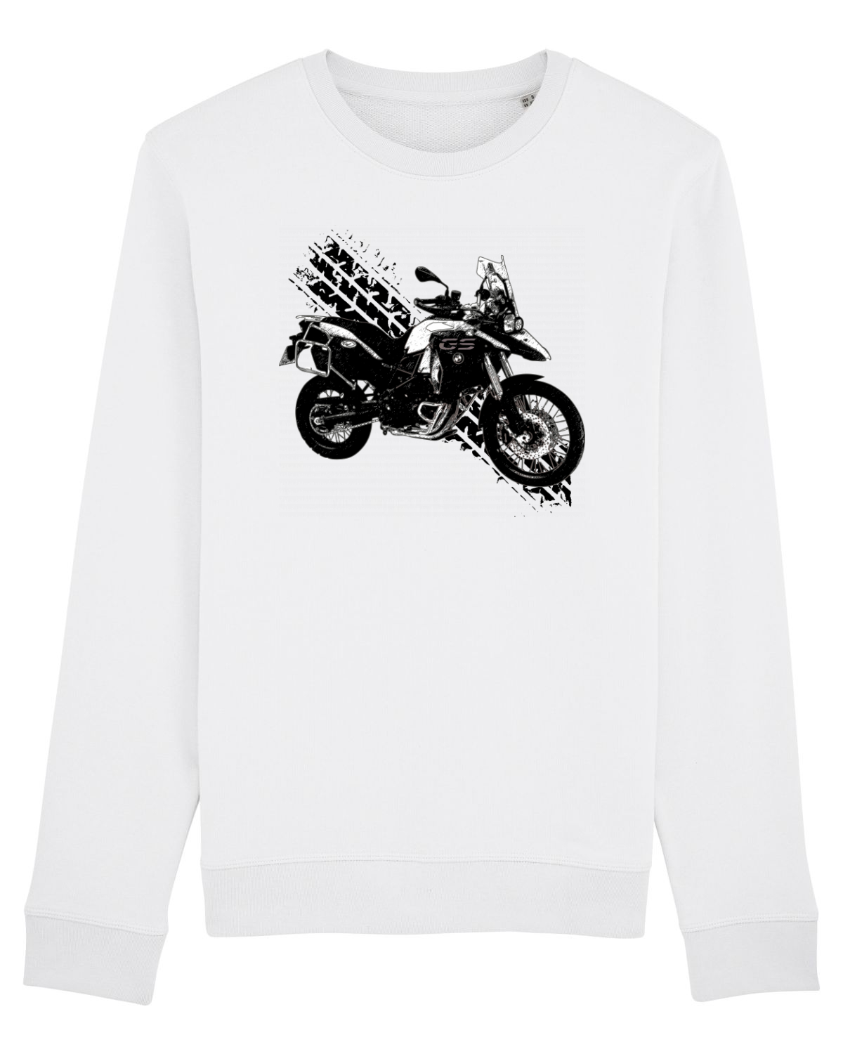 Bluză mânecă lungă Unisex Rise White