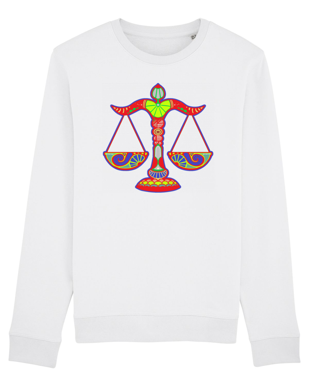 Bluză mânecă lungă Unisex Rise White