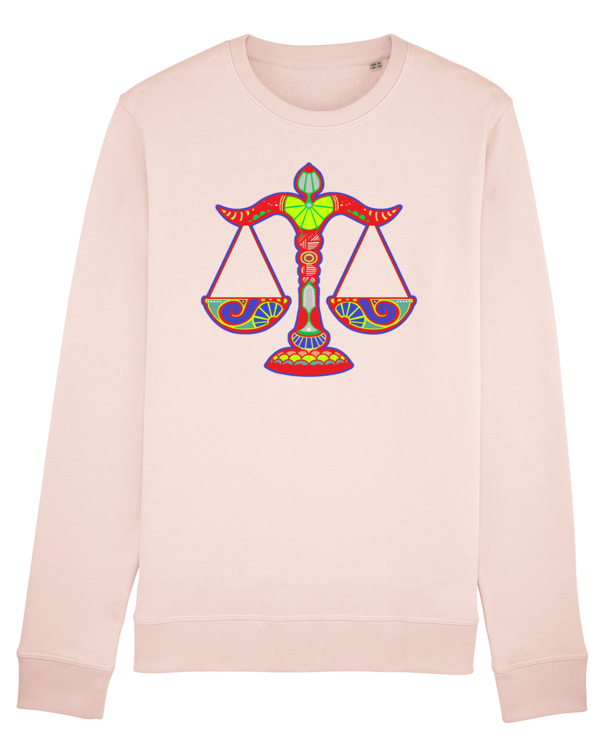 Bluză mânecă lungă Unisex Rise Candy Pink