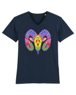 Colecția Zodiac 2 – Berbec Tricou mânecă scurtă guler V Bărbat Presenter