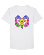 Colecția Zodiac 2 – Berbec Tricou mânecă scurtă guler larg Bărbat Skater