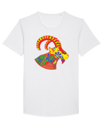 Colecția Zodiac 2 – Capricorn Tricou mânecă scurtă guler larg Bărbat Skater