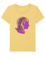 Colecția Zodiac 2 – Fecioara Tricou mânecă scurtă guler larg fitted Damă Expresser