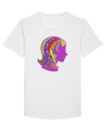 Colecția Zodiac 2 – Fecioara Tricou mânecă scurtă guler larg Bărbat Skater