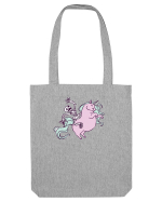 Călărind unicornii Sacoșă textilă