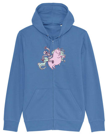 Călărind unicornii Bright Blue