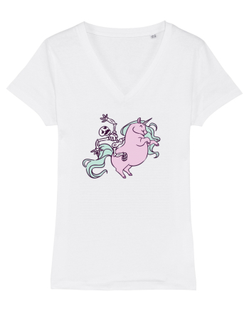 Călărind unicornii White