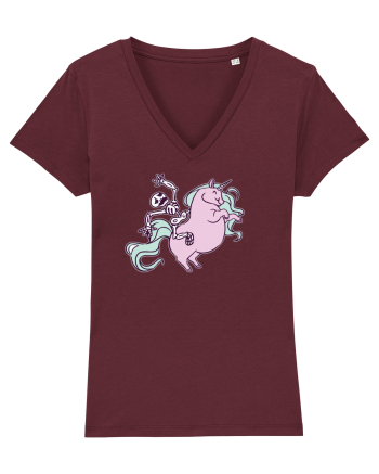 Călărind unicornii Burgundy