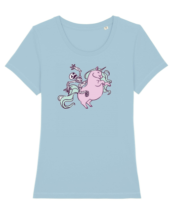 Călărind unicornii Sky Blue
