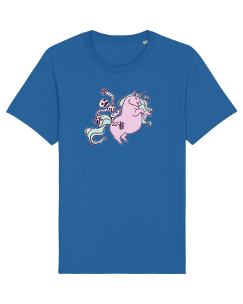 Călărind unicornii Royal Blue