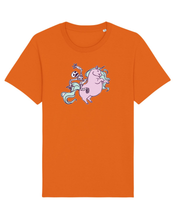 Călărind unicornii Bright Orange