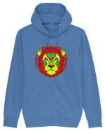 Colecția Zodiac 2 – Leu Hanorac cu fermoar Unisex Connector
