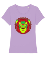 Colecția Zodiac 2 – Leu Tricou mânecă scurtă guler larg fitted Damă Expresser