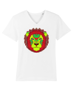 Colecția Zodiac 2 – Leu Tricou mânecă scurtă guler V Bărbat Presenter