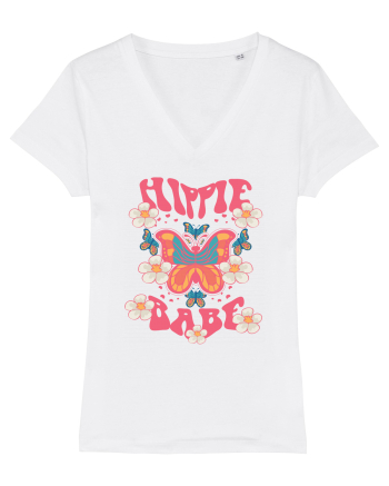 Hippie babe White