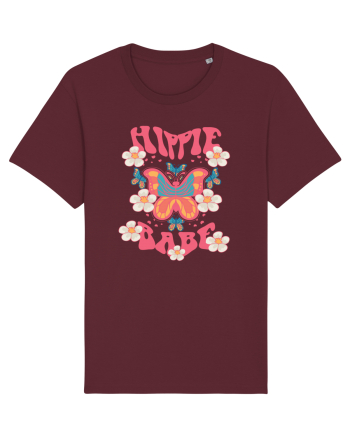 Hippie babe Burgundy