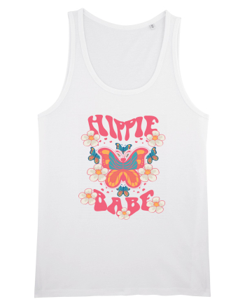 Hippie babe White
