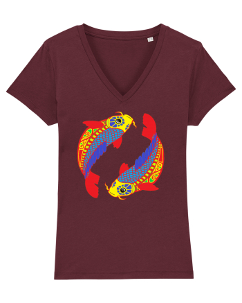 Colecția Zodiac 2 – Pești Burgundy