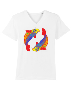Colecția Zodiac 2 – Pești Tricou mânecă scurtă guler V Bărbat Presenter