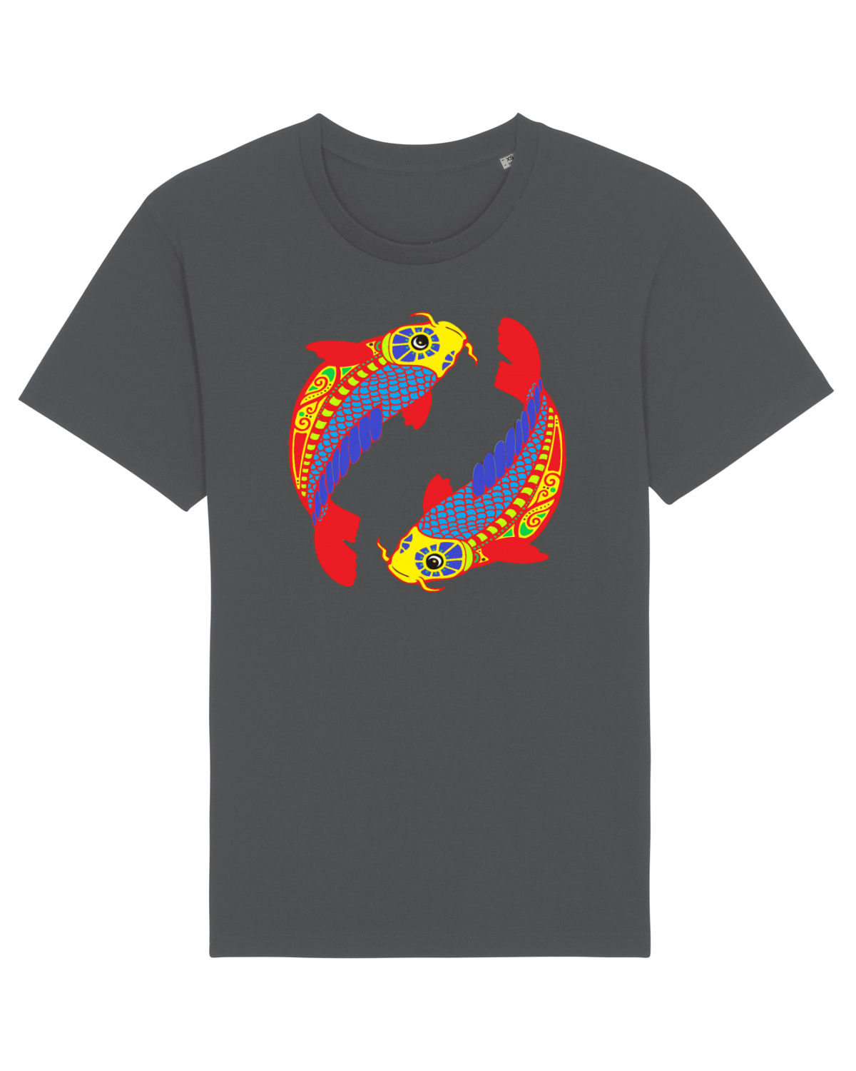Tricou mânecă scurtă Unisex Rocker Anthracite