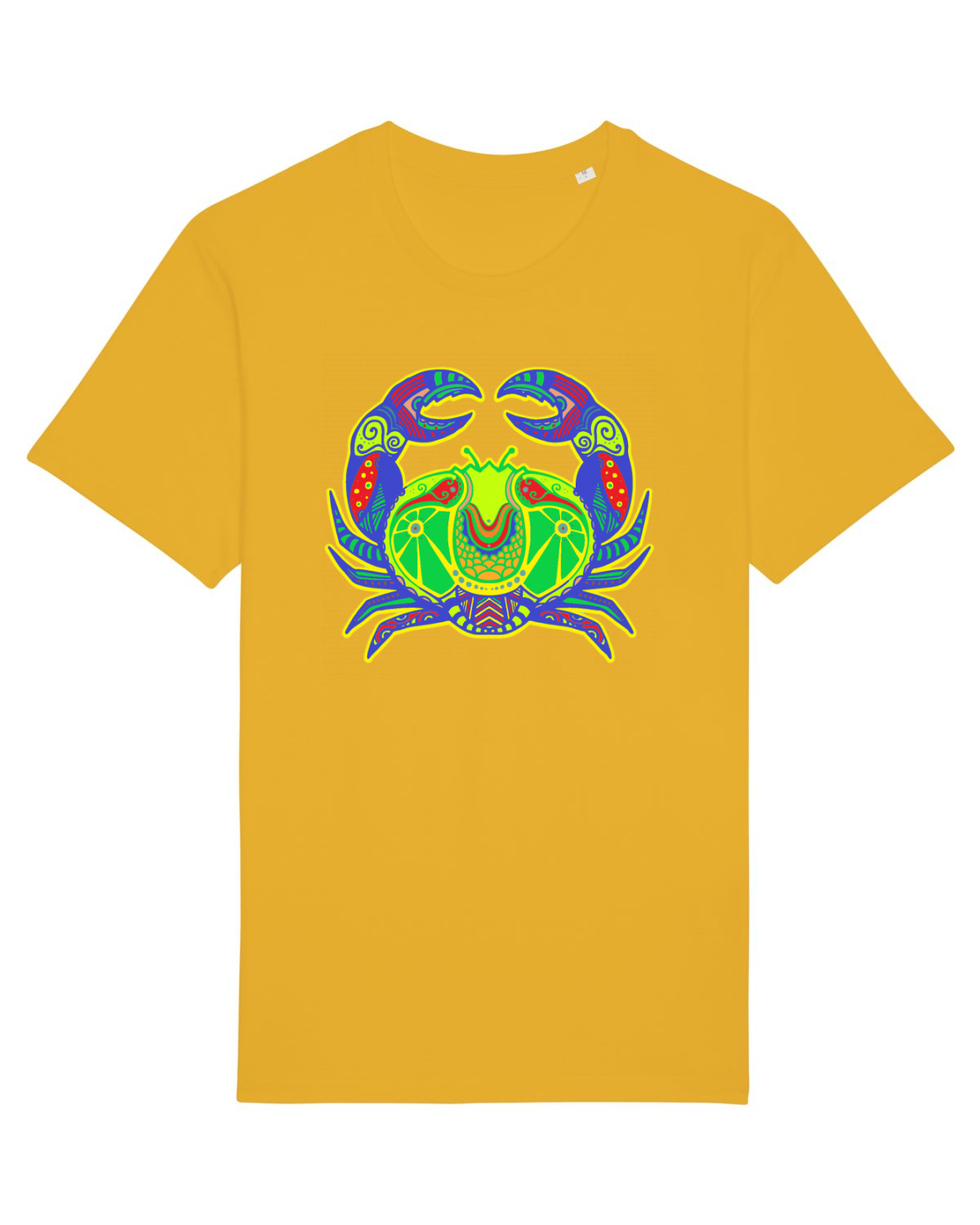 Tricou mânecă scurtă Unisex Rocker Spectra Yellow