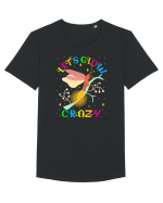 Licuriciu Tricou mânecă scurtă guler larg Bărbat Skater