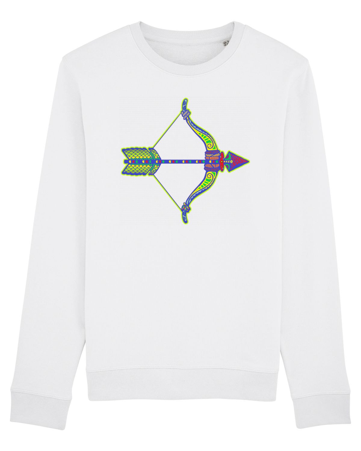 Bluză mânecă lungă Unisex Rise White