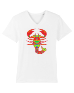 Colecția Zodiac 2 – Scorpion Tricou mânecă scurtă guler V Bărbat Presenter
