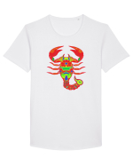 Colecția Zodiac 2 – Scorpion Tricou mânecă scurtă guler larg Bărbat Skater