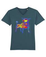 Colecția Zodiac 2 – Taur Tricou mânecă scurtă guler V Bărbat Presenter