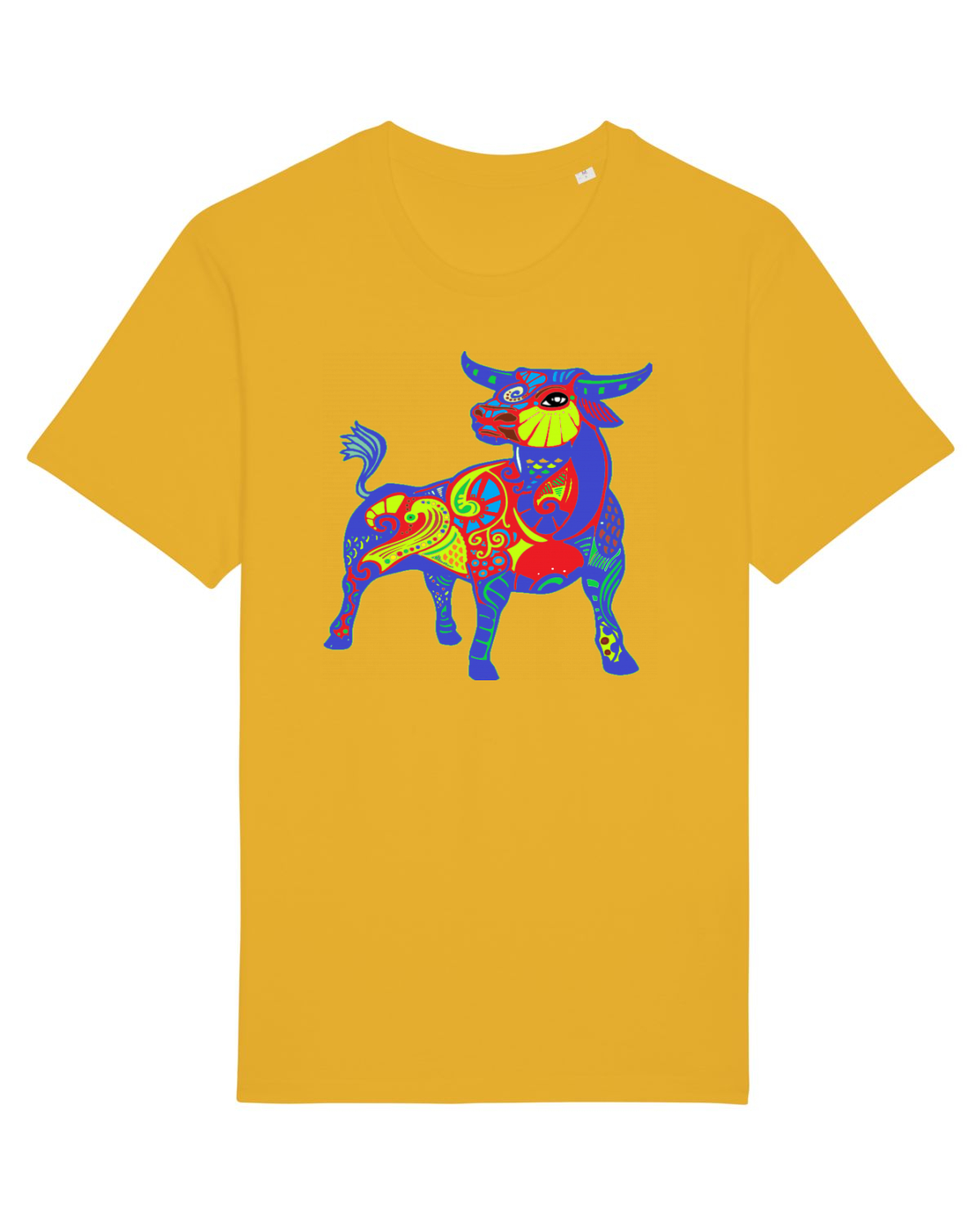 Tricou mânecă scurtă Unisex Rocker Spectra Yellow