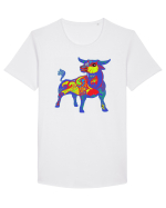 Colecția Zodiac 2 – Taur Tricou mânecă scurtă guler larg Bărbat Skater