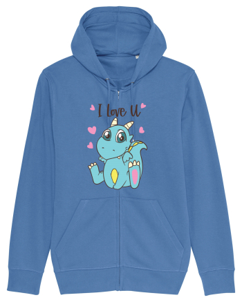 Te iubesc cu dinozaurul albastru Bright Blue