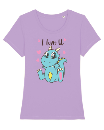 Te iubesc cu dinozaurul albastru Lavender Dawn