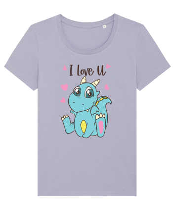 Te iubesc cu dinozaurul albastru Lavender