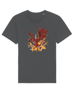 Design cu dragoni Tricou mânecă scurtă Unisex Rocker