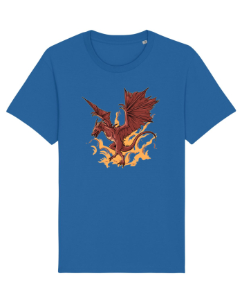 Design cu dragoni Royal Blue