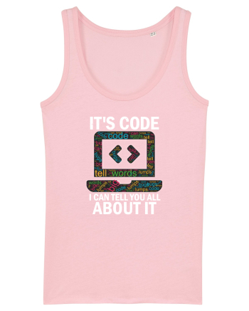 Umor de programatori Cotton Pink
