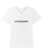 Unstoppable Tricou mânecă scurtă guler V Bărbat Presenter