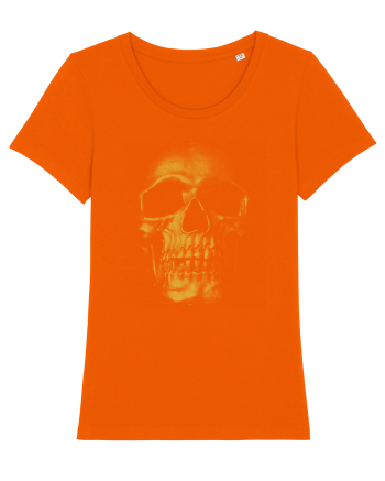 Golden Skull Bright Orange