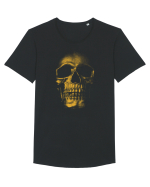 Golden Skull Tricou mânecă scurtă guler larg Bărbat Skater