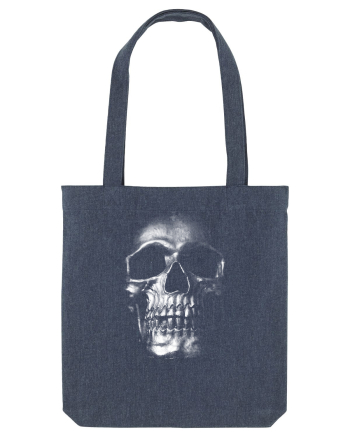 Silver Skull Midnight Blue