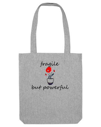 Fragile but powerful Heather Grey