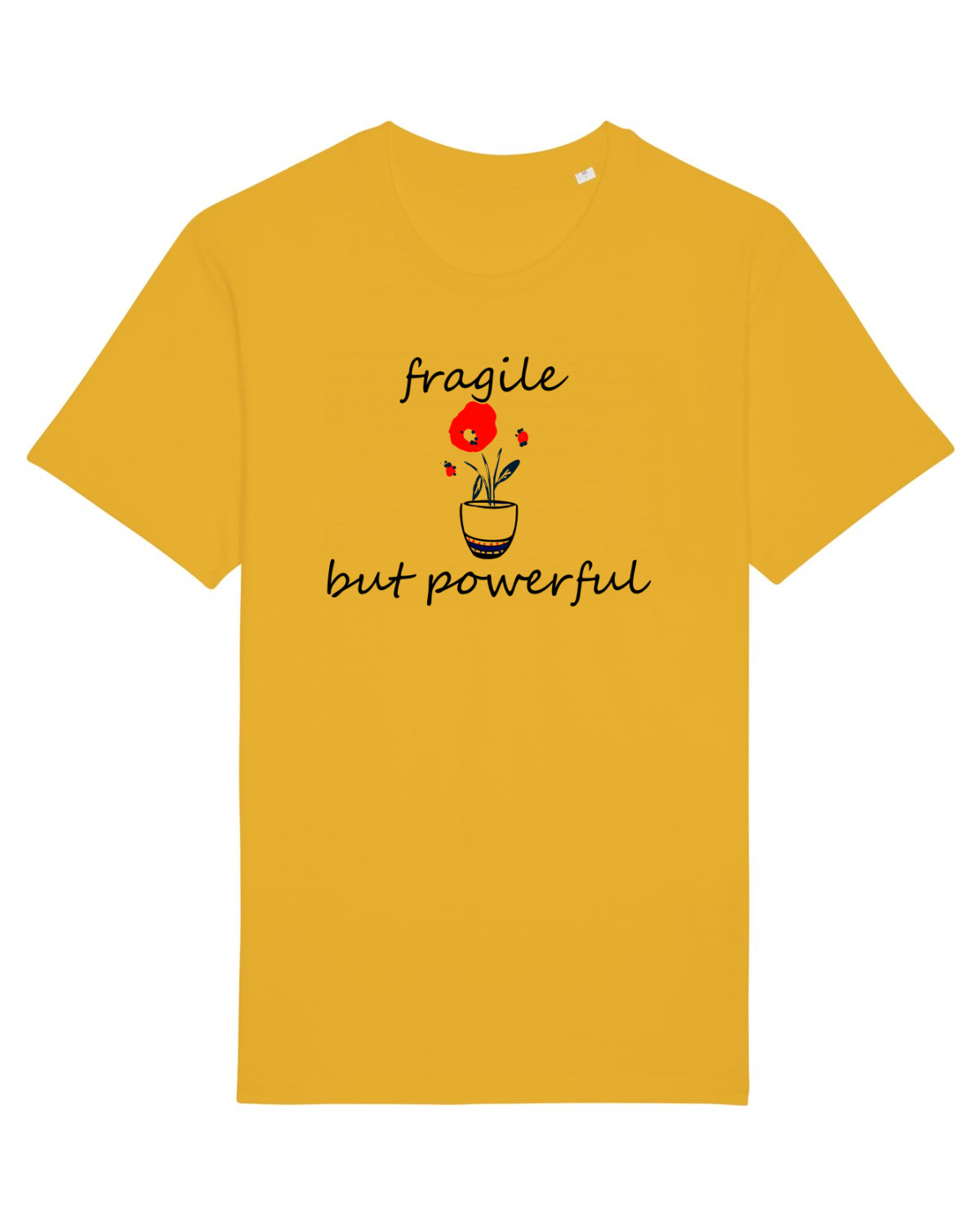 Tricou mânecă scurtă Unisex Rocker Spectra Yellow